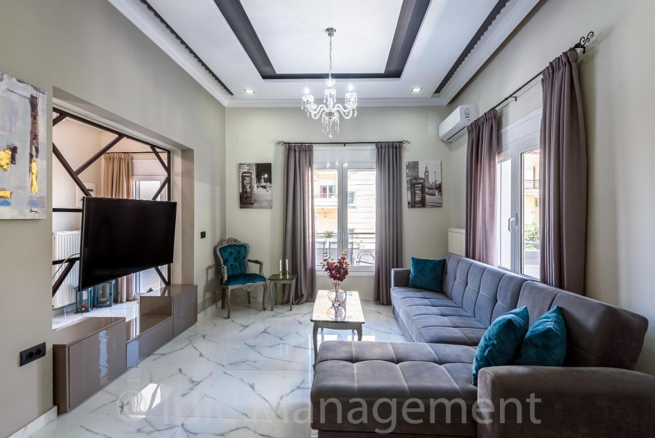 City Center Apartment With Rooftop Swimming Pool Chrissi Akti Chania Exterior foto