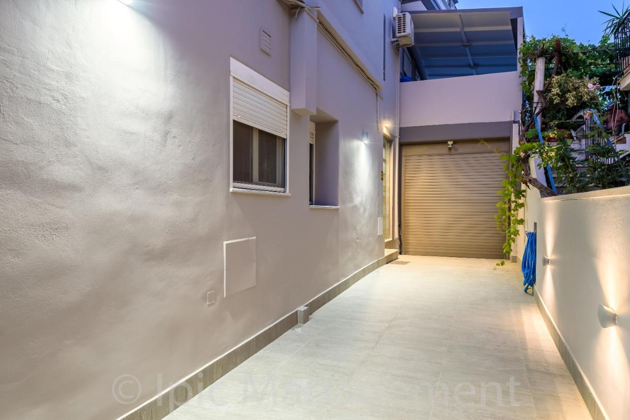 City Center Apartment With Rooftop Swimming Pool Chrissi Akti Chania Exterior foto