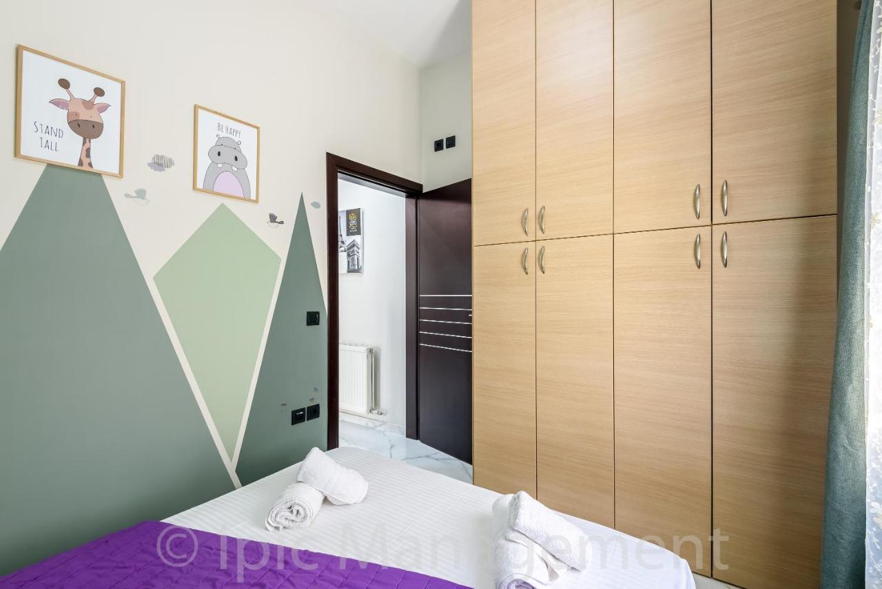City Center Apartment With Rooftop Swimming Pool Chrissi Akti Chania Exterior foto